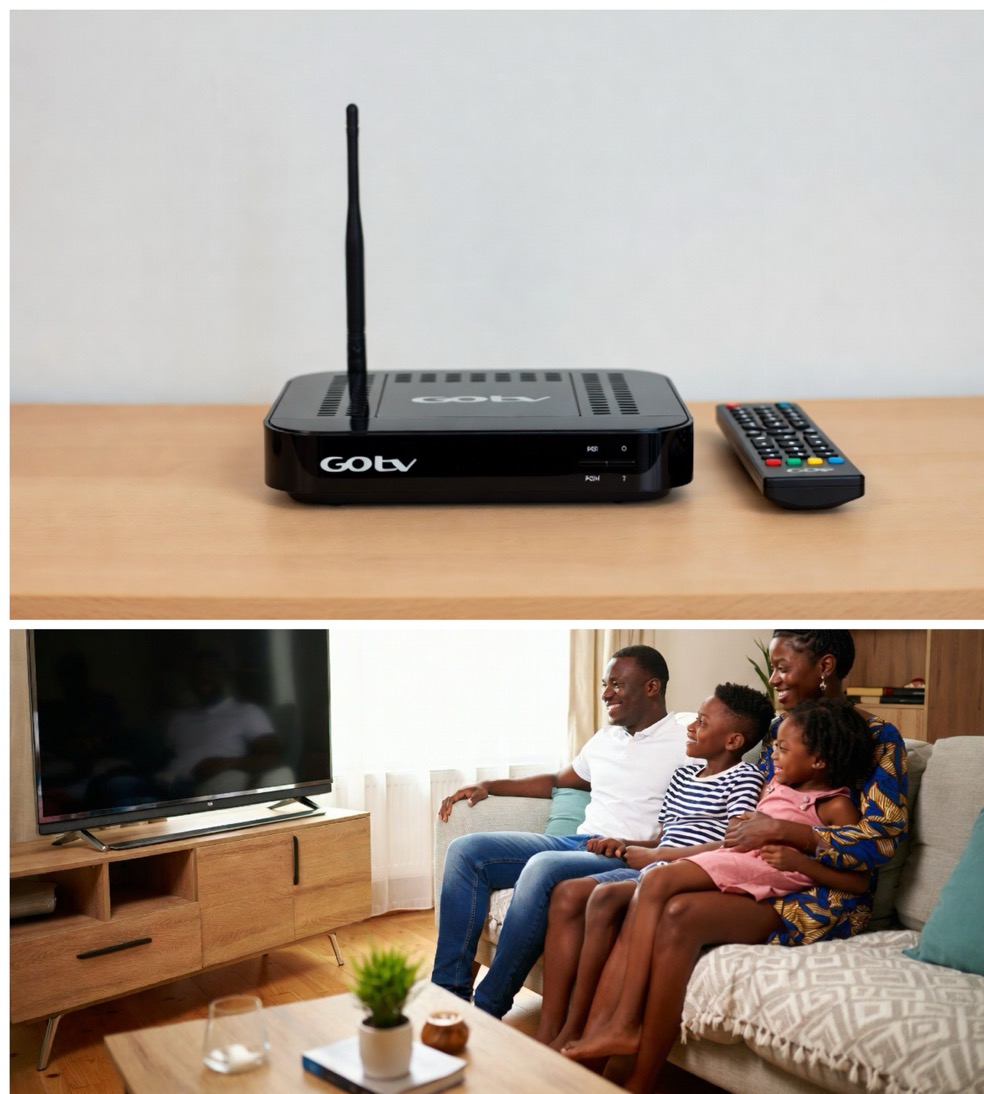 GOtv decoder and remote control Nigeria