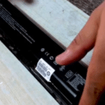 Removing your laptop battery