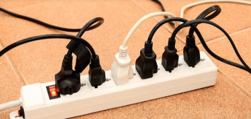 Plug your laptop to another power outlet