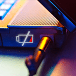 Unplug the laptop from power source