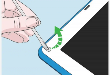 Unplug the laptop and remove the battery.