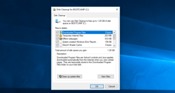 Run Disk Cleanup