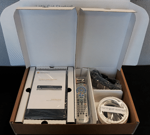 Materials needed in setting up spectrum TV box