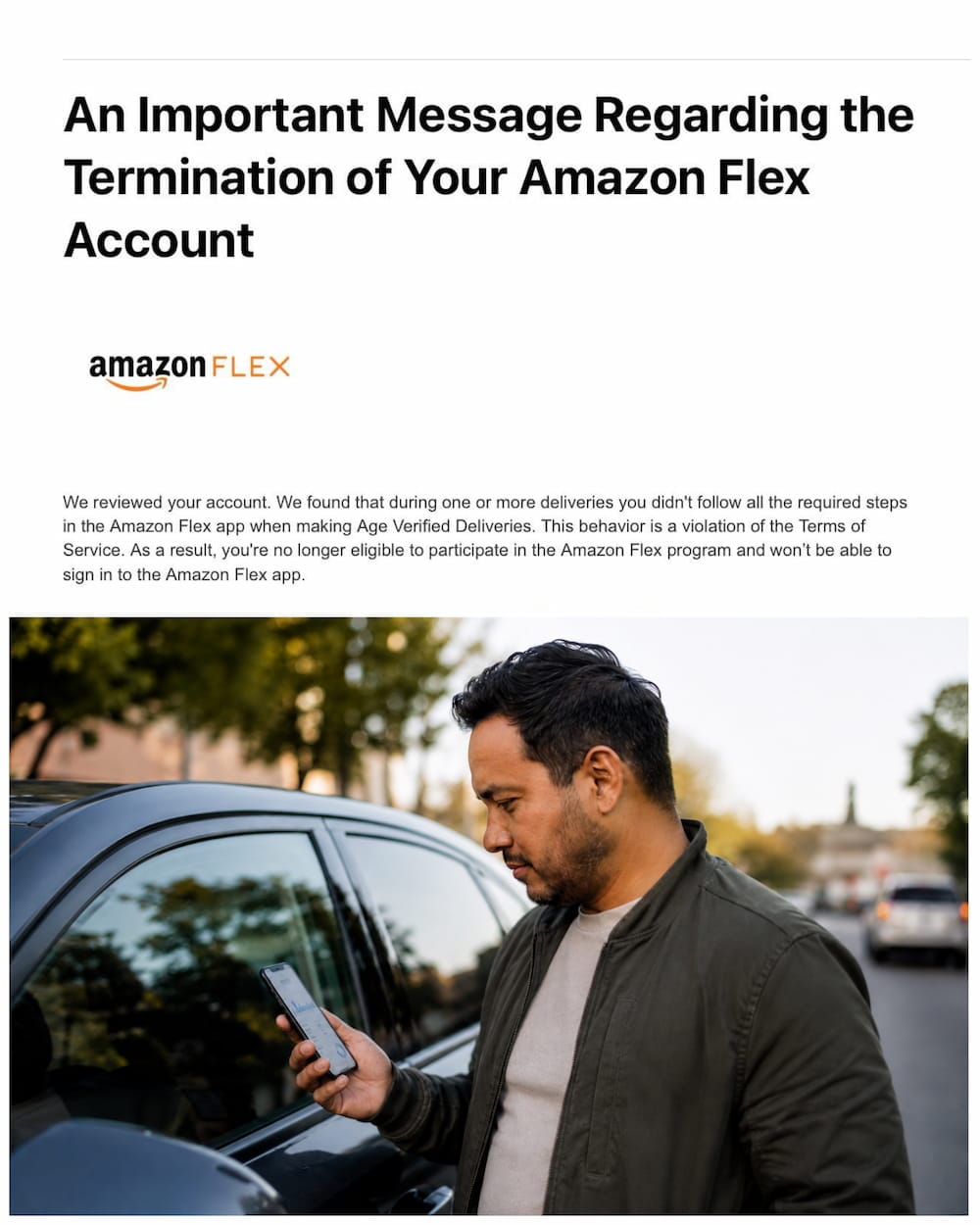 How to Reactivate Your Amazon Flex Account