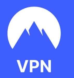 A laptop displaying the NordVPN app interface, showcasing a super-fast VPN connection to a nearby server, ensuring secure and private internet access for remote workers across 165+ global locations.