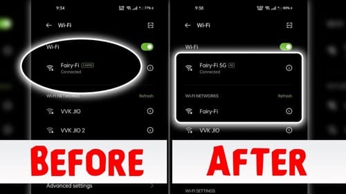 Router settings separating 2.4GHz and 5GHz bands for Fire Stick WiFi fix